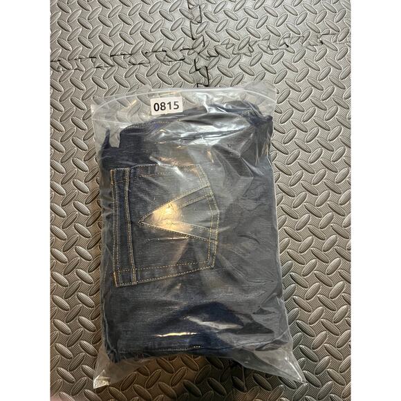 Vintage Y2K Fubu Denim Jumpsuit Zip Up Retro Blue Womens Size 16W Skater - Picture 11 of 11